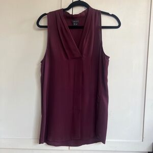 Theory Sleeveless Silk Blouse - Medium